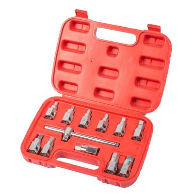 China Auto Repair Tools 10pcs Valve Spring Compressor Flange Valve Spring Compressor Removal Installer Tool Kit for sale