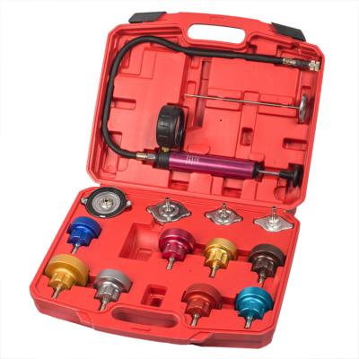 China Auto Repair Tools Engine Test Tools Water Tester & Type Cooling System Vacuum Reservoir Leak Detector Radiator Pressure Kit for sale