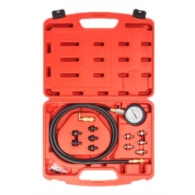 China Portable Smart Cars Diagnosis Excavator Hydraulic Brake Oil Pressure Gas Fuel Pressure Gauge Test Kit for sale