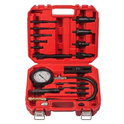 China Most High Quality Gauge Car Compression Cylinder Pressure Tester Kit For Diesel Truck for sale