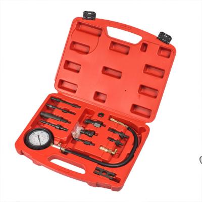 China Portable Vehicle Repair Workshop AUTOTOP Compression Tester Car Diagnostic Tools Diesel Engine Compressibility Test Kit for sale