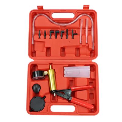 China Automobile Repair Tools Factory Wholesale Car Repair Tools Handheld Brake Type Kit Vacuum Pump Tester Kit For Replace Brake Fluid And Pump Oil for sale