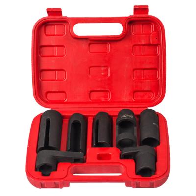 China Wholesale 7pcs Oxygen Sensor Wrench Auto Garage Repair Mechanic Tools Offset Oxygen Sensor Switch Socket Wrench Removal Tool Kit for sale