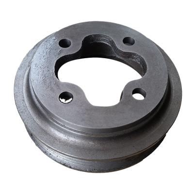 China Building material shops crankshaft pulley PC360-7 6D114 construction engine crankshaft diesel belt pulley for sale