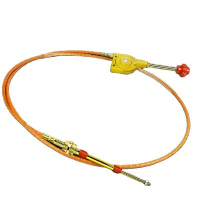 China Building Material Shops Throttle Cable For Excavator 5M Engine Throttle Cable Excavator Cable Motor Stop for sale