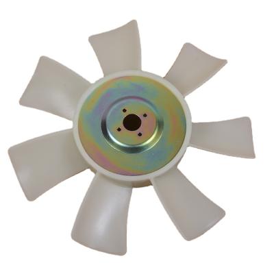 China Building material stores EXCAVATOR spare parts fan ZAX70 4H 7L 32*61*475MM flywheel fan motor diesal fan cover for sale