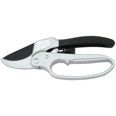 China Anti-Slip Handle (GD-11064) 8 Inch Ratchet Anvil Pruner Garden Scissors Hand Tool for sale