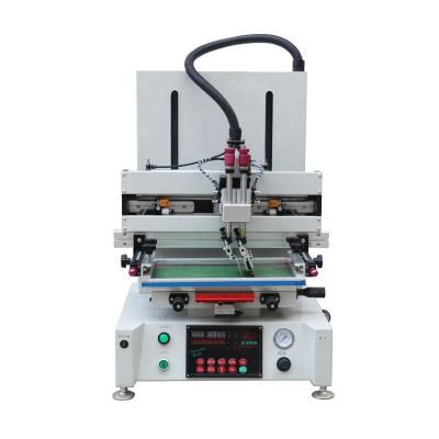 China Commercial Insurance PCB Membership Card Semi-automatic Desktop Screen Printing Machine for sale