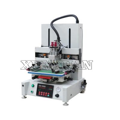 China Trade Assurance Semi-automatic High Capacity Copper Badge Screen Printing Printing Press for sale