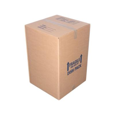 China Recyclable Foldable Recyclable Box With Corrugated Packaging Shoe Cardboard Box Box for sale