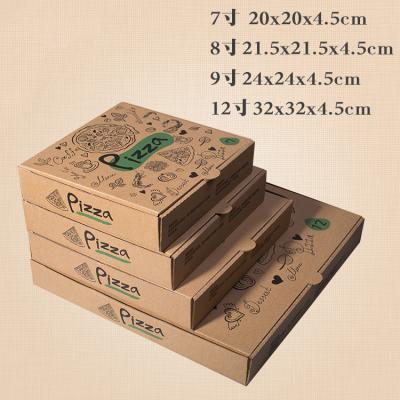 China China recyclable factory wholesale 6/8/10//12/14/16 inch rectangular pizza box for sale