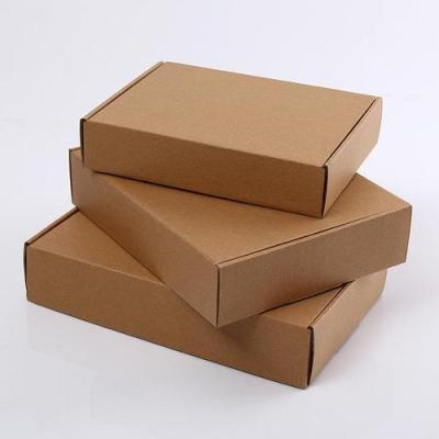 China Wholesale Custom Cholyn Customized Recyclable Private Kraft Shoe Boxes Corrugated Cardboard Box for sale