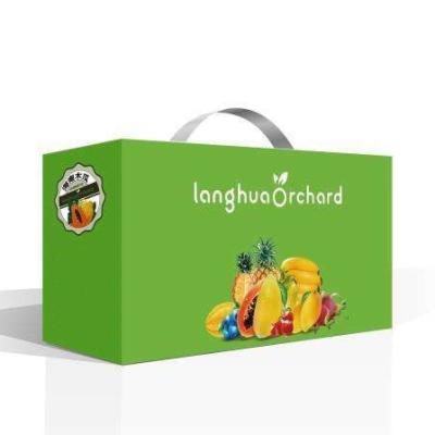 China Recycled Materials Logo Custom Factory Fresh Fruit Box Cheap Printing Corrugated Packaging for sale