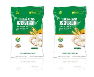 China Agriculture Package 100kg 50kg 25kg Recyclable Plastic PP Woven Bag For Flour for sale