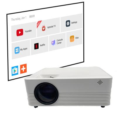 China Short throw made in china high brightness business long throw full hd android 9.0 projector for sale