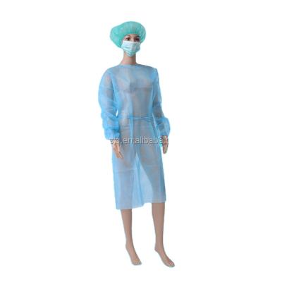 China Clinic/Hospital Sterile Disposable Surgical Gowns PP Green, Dental Disposable Gown for sale