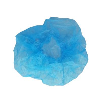 China Convenient non woven head disposable cap for factory workshop and beauty salon for sale