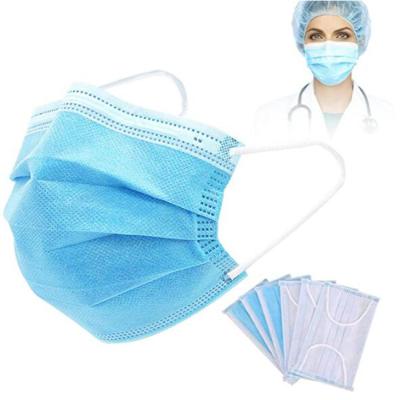 China Medical Surgical Disposable 3ply Clinic Face Mask With Good Quality Sterile Face Mask for sale