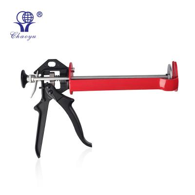 China Aluminum Albion Short Loading Heated Dispensing Glue Caulk Gun for sale