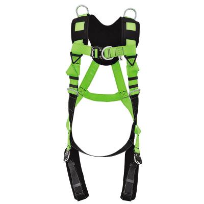 China 100% polyester full body workplace safety harness for protection and comfort for sale