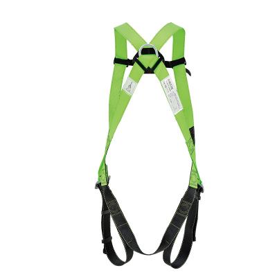 China Full Polyester Fall Protection Body Safety Harness With D Clip for sale