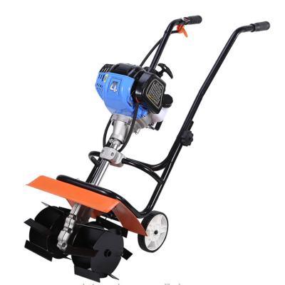 China Garment shops handle agriculture rotary mini tiller two or four stroke mini cultivator for sale