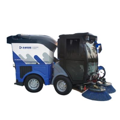 China Construction worksÂ   Professional Manufacture Road Sweeper Park Sweeping Machine AI Road Sweeper for sale