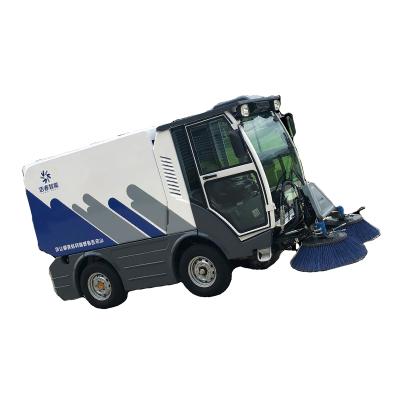 China Construction worksÂ   Factory Directly Supply Electric Road Sweeper Vacuum Sweeper Truck for sale