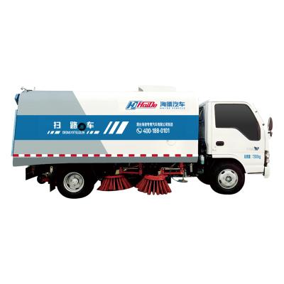 China City Road Durable Using Road Sweeping Truck Water Spray Truck Yantai Haide for sale