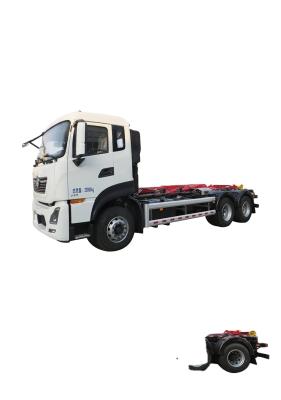 China Construction worksÂ   Professional manufacture of hook road environmental protection pollution-free garbage truck for sale