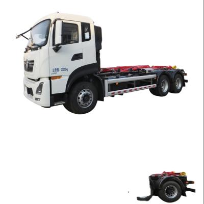 China Construction worksÂ   hook lift garbage vehicle for city street and airport runway for sale