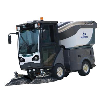 China Construction worksÂ   Yantai Haide Guaranteed Quality Sweeper Park Sweeper for sale