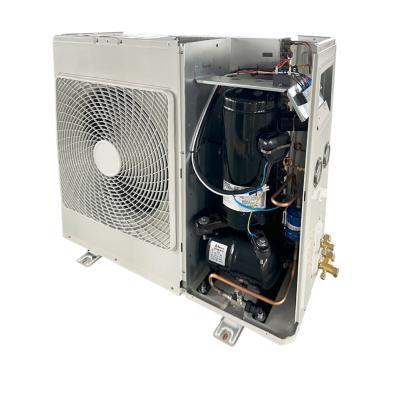 China food & Beverage Plant Condensing Unit Air Cooled 4Hp Copeland Scroll Compressor For Cold Room Storage for sale