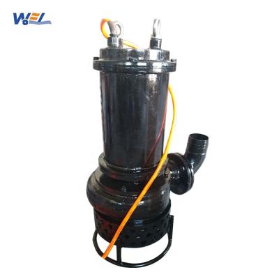 China Mining 3 Phase Dirty Water Non Dredging Industrial Stainless Steel Sand Dredging Submersible Slurry Pump For Mining for sale