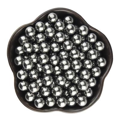 China Bicycle parts Shandong factory 6.35mm 4.763mm carbon steel ball hardness steel ball hrc60 for sale