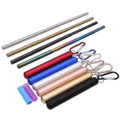 China Motor Vehicles/Electr. Electrical/Furniture/Agricalture/Medical/Horticultural Factory Price OEM/ODM Cheap Aluminum Stainless Steel Reusable Straws With Case, Metal Straw Case In Stock Free Sample for sale