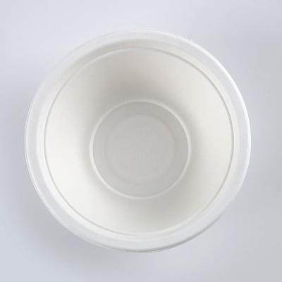 China Best Selling Virgin Round 350ml Sugar Cane Pulp Microwave Food Bowl for sale