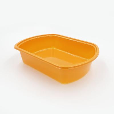 China Disposable Pet Food Disposable Plastic Tray For Supermarket for sale