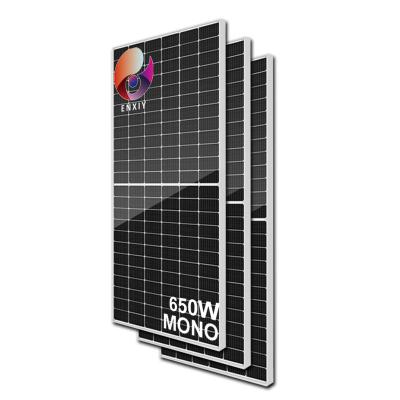 China Ready To Ship 10BB Mono Solar Panels 645watt 665watt 650watt 182mm PERO 132PCS Cell Solar Cells Solar Panel 210mm*210mm for sale