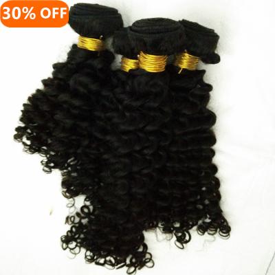 China Jerry Curl Letsfly 10A Unprocessed Italy Afro jerry wave Brazilian curly 4pcs mix lengths 4pcs virgin hair weaves for sale