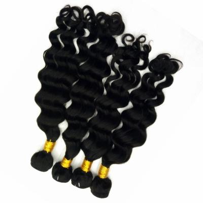 China Free Shipping Regular Wave Mix Lengths 3 Bundles Unprocessed Brazilian Loose Wave Human Hair Virgin Hair Weave Extension for sale