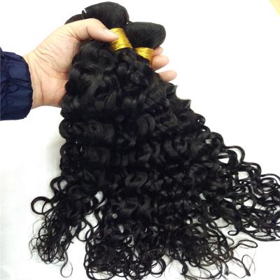 China Letsfly Jerry Curl Brazilian Water Wave Hair 10 Bundles Wet and Wavy Curly Hair Water Wave Virgin Hair Weave for sale