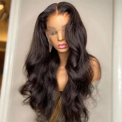 China Raw Body Wave Letsfly Body Wave Virgin Hair 13x4 Lace Front Wigs Customizing Hair Glueless Wig Wholesales Free Shipping for sale