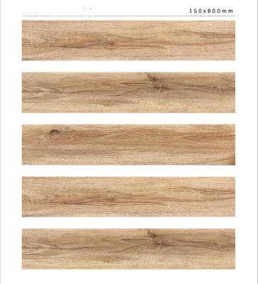 China High Quality Wood Look Porcelain Wood Tile Pattern Ceramic Tile Floor Tile for sale