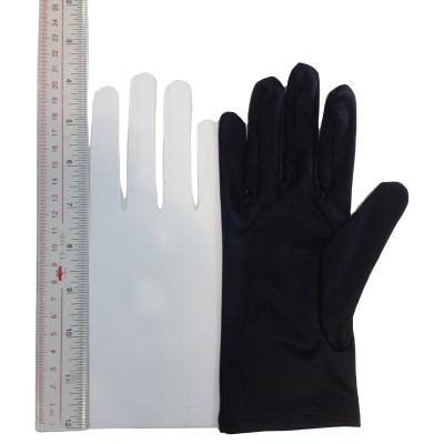 China Soft Black Custom Microfiber Gloves Clean Jewelry for sale