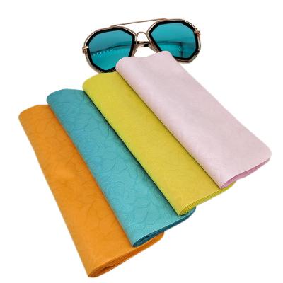 China Jewelry Anti Fog Lens Cloth Sunglasses Microfiber Cloth Glasses Cloth for sale