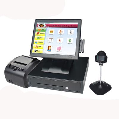 China China All In One Touch Screen POS With 15 Inch ComPOSxb POS System With Cash Drawer And 1 D Barcode Scanner 15 Inch 410 Mm TFT LCD for sale