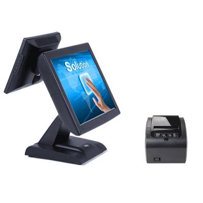 China Dual Screen POS System Lottery POS Terminal With Receipt Printer POS2119D for sale