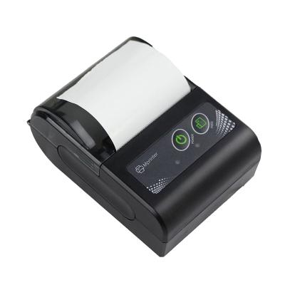 China Android OS Black 58mm BT POS Mini Receipt Printer Wireless Handheld Printer for sale