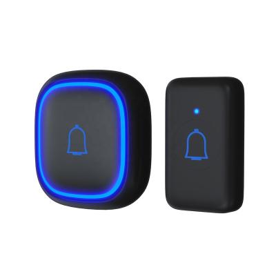 China Modern Waterproof Smart Door Chime Bell Wireless Long Range Wireless Doorbell For Villa Office Home Apartment for sale